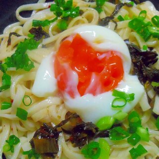 高菜漬けうどん